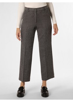 Selected Femme Spodnie Kobiety antracytowy wzorzysty ze sklepu vangraaf w kategorii Spodnie damskie - zdjęcie 166150786