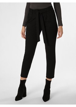 zero Spodnie Kobiety Materiał czarny jednolity ze sklepu vangraaf w kategorii Spodnie damskie - zdjęcie 166150799