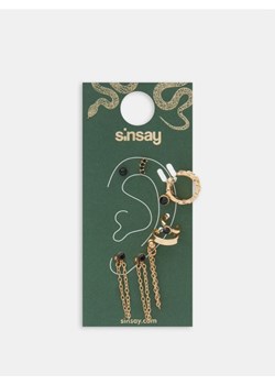 Sinsay - Kolczyki 9 pack - złoty ze sklepu Sinsay w kategorii Kolczyki - zdjęcie 166151558