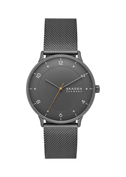 Skagen zegarek kolor czarny ze sklepu ANSWEAR.com w kategorii Zegarki - zdjęcie 166151566