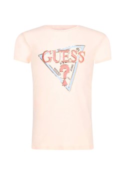 Guess T-shirt | Regular Fit ze sklepu Gomez Fashion Store w kategorii Bluzki dziewczęce - zdjęcie 166156115