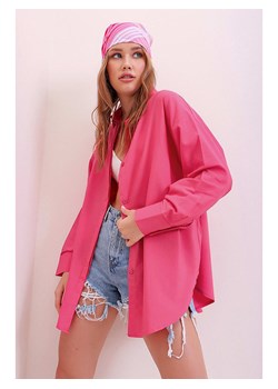 Trend Alacati Bluzka &quot;Trend Alaçat Stili&quot; w kolorze różowym ze sklepu Limango Polska w kategorii Koszule damskie - zdjęcie 166156928