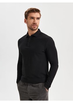 Sinsay - Koszulka polo - czarny ze sklepu Sinsay w kategorii T-shirty męskie - zdjęcie 166161087