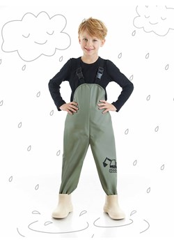 Denokids Kombinezon &quot;Digger&quot; w kolorze khaki ze sklepu Limango Polska w kategorii Spodnie chłopięce - zdjęcie 166165425