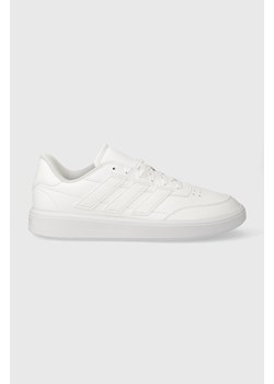 adidas sneakersy COURTBLOCK kolor biały IF4031 ze sklepu ANSWEAR.com w kategorii Buty sportowe męskie - zdjęcie 166173788