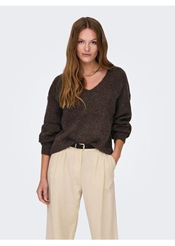 ONLY Sweter w kolorze brązowym ze sklepu Limango Polska w kategorii Swetry damskie - zdjęcie 166180835