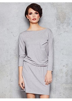 INFINITE YOU Sukienka w kolorze szarym ze wzorem ze sklepu Limango Polska w kategorii Sukienki - zdjęcie 166181056