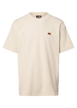 ellesse T-shirt męski Mężczyźni Bawełna écru wypukły wzór tkaniny ze sklepu vangraaf w kategorii T-shirty męskie - zdjęcie 166181385
