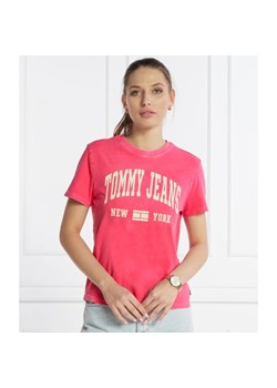 Tommy Jeans T-shirt | Regular Fit ze sklepu Gomez Fashion Store w kategorii Bluzki damskie - zdjęcie 166187928