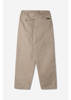 Manastash spodnie Flex Climber Wide Leg męskie kolor beżowy proste ze sklepu PRM w kategorii Spodnie męskie - zdjęcie 166191058
