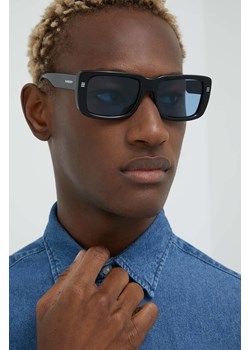 Burberry okulary przeciwsłoneczne JARVIS męskie kolor czarny 0BE4376U ze sklepu PRM w kategorii Okulary przeciwsłoneczne męskie - zdjęcie 166191085