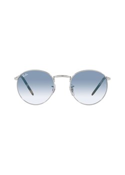 Ray-Ban okulary przeciwsłoneczne NEW ROUND kolor srebrny 0RB3637 ze sklepu PRM w kategorii Okulary przeciwsłoneczne damskie - zdjęcie 166191215
