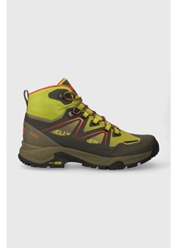 Helly Hansen buty CASCADE MID męskie kolor zielony ze sklepu PRM w kategorii Buty trekkingowe męskie - zdjęcie 166191689