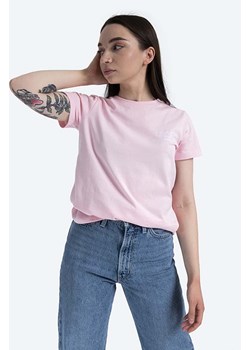 A.P.C. t-shirt bawełniany Denise kolor różowy COEAV.F26842-WHITE ze sklepu PRM w kategorii Bluzki damskie - zdjęcie 166191728