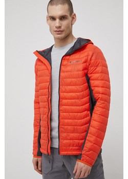 Columbia kurtka sportowa Powder Pass kolor pomarańczowy przejściowa 1773271-011 ze sklepu PRM w kategorii Kurtki męskie - zdjęcie 166193255