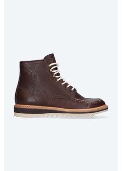 Fracap buty skórzane EXPLORER męskie kolor brązowy EXPLORER.Z541-CORTECCIA ze sklepu PRM w kategorii Buty zimowe męskie - zdjęcie 166193547