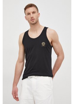 Versace t-shirt męski kolor czarny AUU01012 A232741 ze sklepu PRM w kategorii T-shirty męskie - zdjęcie 166193606