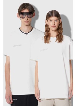 Pangaia t-shirt kolor biały z nadrukiem ze sklepu PRM w kategorii T-shirty męskie - zdjęcie 166194039