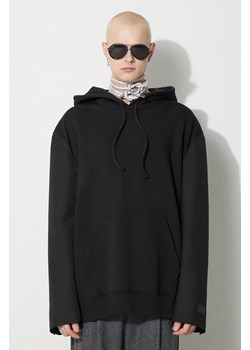 MM6 Maison Margiela bluza Sweatshirt męska kolor czarny z kapturem gładka S62GU0119 ze sklepu PRM w kategorii Bluzy męskie - zdjęcie 166194348