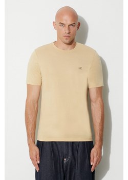 C.P. Company t-shirt bawełniany 30/1 JERSEY GOGGLE PRINT T-SHIRT kolor beżowy z nadrukiem 15CMTS044A005100W ze sklepu PRM w kategorii T-shirty męskie - zdjęcie 166194698
