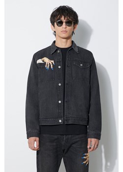 Undercover kurtka jeansowa Blouson męska kolor czarny przejściowa UC2C4212 ze sklepu PRM w kategorii Kurtki męskie - zdjęcie 166195176