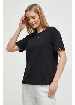 BOSS t-shirt damski kolor czarny ze sklepu ANSWEAR.com w kategorii Bluzki damskie - zdjęcie 166197935