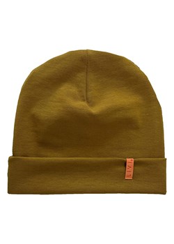 LiVi Czapka beanie &quot;Curry&quot; w kolorze musztardowym ze sklepu Limango Polska w kategorii Czapki dziecięce - zdjęcie 166198157