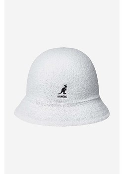 Kangol kapelusz dwustronny kolor biały K3555.WHITE/BLACK-WHITE/BLCK ze sklepu ANSWEAR.com w kategorii Kapelusze męskie - zdjęcie 166202197
