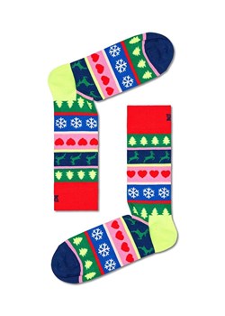 Happy Socks skarpetki Christmas Stripe Sock ze sklepu ANSWEAR.com w kategorii Skarpetki damskie - zdjęcie 166210937