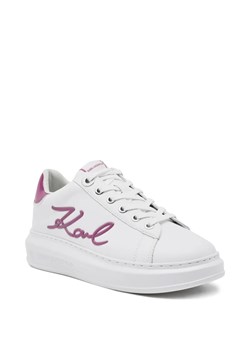 Karl Lagerfeld Skórzane sneakersy SIGNIA LACE ze sklepu Gomez Fashion Store w kategorii Buty sportowe damskie - zdjęcie 166211699