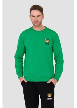 MOSCHINO Zielona bluza, Wybierz rozmiar L ze sklepu outfit.pl w kategorii Bluzy męskie - zdjęcie 166213099