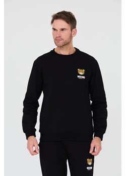 MOSCHINO Czarna bluza, Wybierz rozmiar XL ze sklepu outfit.pl w kategorii Bluzy męskie - zdjęcie 166215846