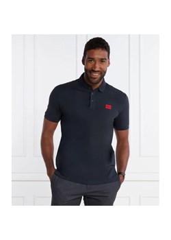 HUGO Polo Dereso232 | Slim Fit | pique ze sklepu Gomez Fashion Store w kategorii T-shirty męskie - zdjęcie 166216199
