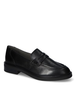 Mokasyny Caprice 9-24206-41/022 Czarne lico ze sklepu Arturo-obuwie w kategorii Mokasyny damskie - zdjęcie 166216689