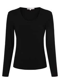 Tommy Hilfiger Damska koszulka z długim rękawem Kobiety Dżersej czarny jednolity ze sklepu vangraaf w kategorii Bluzki damskie - zdjęcie 166217688