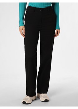 Marc O'Polo Spodnie Kobiety Bawełna czarny jednolity ze sklepu vangraaf w kategorii Spodnie damskie - zdjęcie 166217729