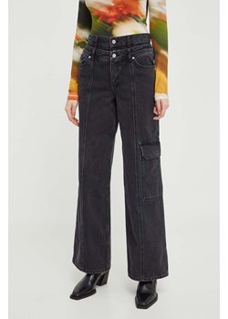 Stine Goya jeansy damskie kolor szary ze sklepu ANSWEAR.com w kategorii Jeansy damskie - zdjęcie 166218208