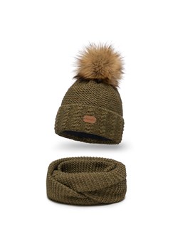 PaMaMi Giuditta Premium2Pack ze sklepu JK-Collection w kategorii Komplety czapka i szalik damskie - zdjęcie 166223766