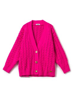 Ciepły sweter damski zapinany na guziki ze sklepu JK-Collection w kategorii Swetry damskie - zdjęcie 166224769