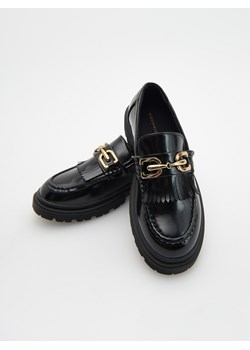 Reserved - Loafersy z klamrą - czarny ze sklepu Reserved w kategorii Mokasyny dziecięce - zdjęcie 166225746