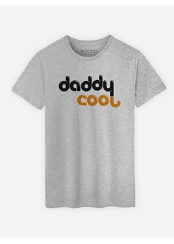 WOOOP Koszulka &quot;Daddy Cool&quot; w kolorze szarym ze sklepu Limango Polska w kategorii T-shirty męskie - zdjęcie 166229027