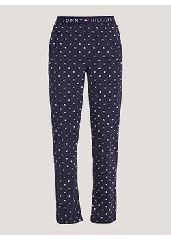 Męskie spodnie do piżamy Tommy Hilfiger granatowe UM0UM02985 ze sklepu piubiu_pl w kategorii Piżamy męskie - zdjęcie 166230998