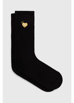 Human Made skarpetki Pile Socks męskie kolor czarny HM26GD004 ze sklepu PRM w kategorii Skarpetki męskie - zdjęcie 166237479