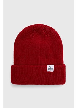 Human Made czapka Classic Beanie kolor czerwony z cienkiej dzianiny HM26GD020 ze sklepu PRM w kategorii Czapki zimowe damskie - zdjęcie 166237489