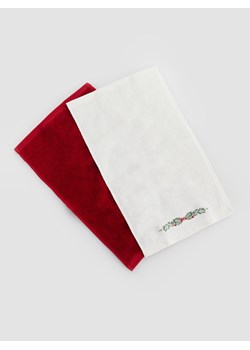 Reserved - Bawełniane ręczniki 2 pack - intenstywna czerwień ze sklepu Reserved w kategorii Ręczniki - zdjęcie 166237729