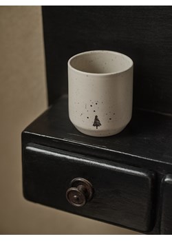 Reserved - Ceramiczny kubek - kremowy ze sklepu Reserved w kategorii Kubki - zdjęcie 166237886