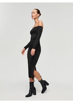 Czarna sukienka midi bodycon ze sklepu House w kategorii Sukienki - zdjęcie 166238457