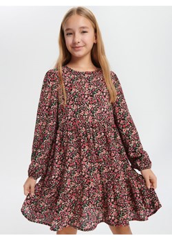 Sinsay - Sukienka z marszczeniami - wielobarwny ze sklepu Sinsay w kategorii Sukienki dziewczęce - zdjęcie 166243445