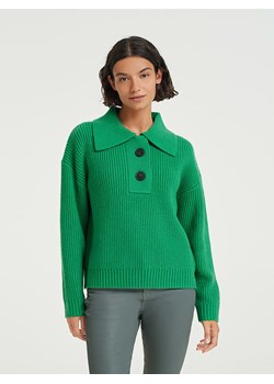 OPUS Sweter &quot;Parette&quot; w kolorze zielonym ze sklepu Limango Polska w kategorii Swetry damskie - zdjęcie 166247688