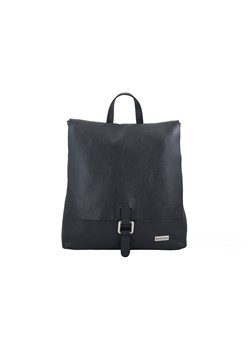 Stylowy plecak damski skórzany - Czarny ze sklepu Barberinis w kategorii Plecaki - zdjęcie 166248977